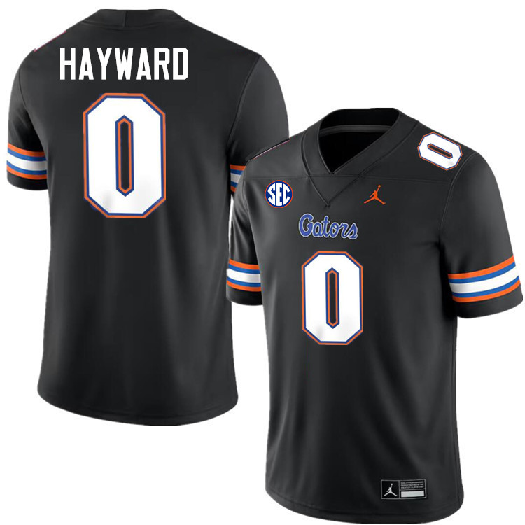 Lagonza Hayward Florida Jersey,Florida Gators #0 Lagonza Hayward Uniforms,Jersey Youth-Black